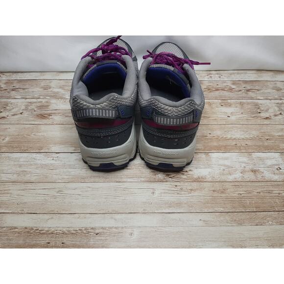 New Balance 410 v4 Womens Size 8.5 Running Trail Shoes Purple Gray WT410GP4 - Picture 4 of 11